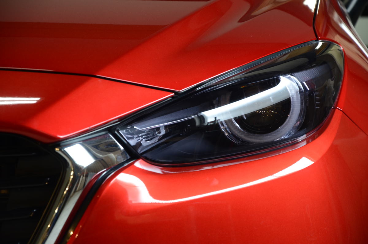 スモークヘッドライトプロテクションフィルム・・・徳島県カーコーティング専門店クラフトワークス・ゼン 徳島 車の