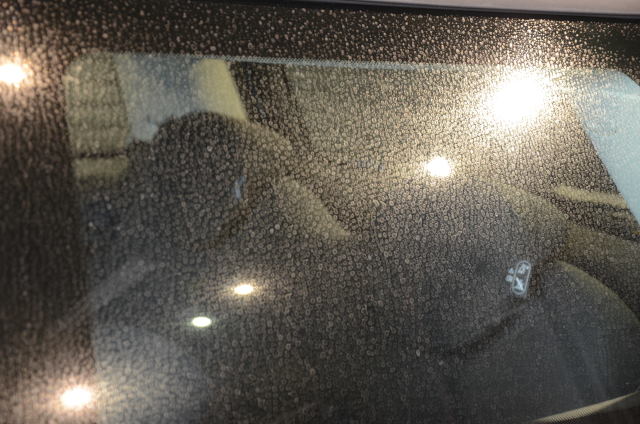 窓ガラスの水垢 スケール 徳島県カーコーティング専門店クラフトワークス ゼン 徳島 車のコーティング ドレスアップ クラフトワークス Zen ゼン